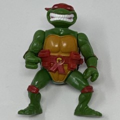 TMNT Storage Shell Raphael Action Figure Playmates + 4 Accessories