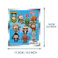 Garbage Pail Kids GPK Figural Keyring Blind Bag Mystery Pack Retro Toy 1 Random