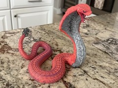 McFarlane Toys RAW 10 Battlesnake Cobra Snake Rattlesnake Loose Rubber 2020