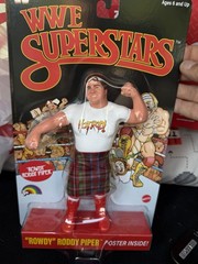 LJN WWE Superstars Rowdy Roddy Piper Black Card Chase Version MOC Mattel 2026