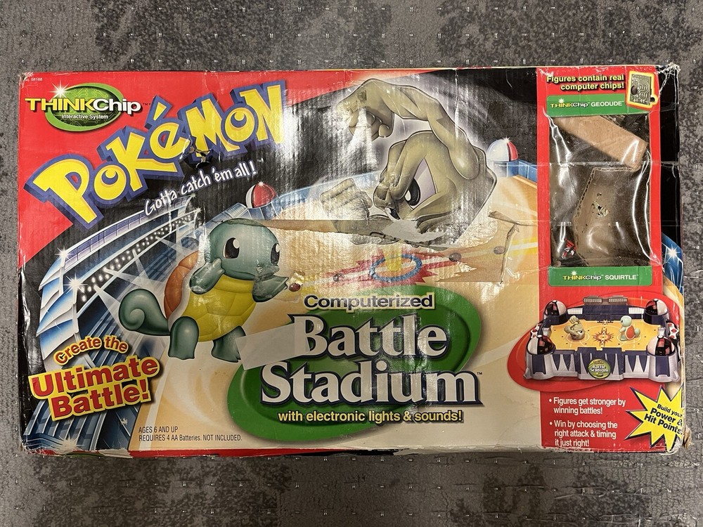Pokémon Computerized Battle Stadium Thinkchip – With Bonus Pokédex – incomplete