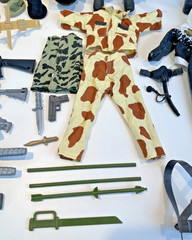 Vintage Set of 2 GI Joe’s Hall of Fame Lot of 2 With Clothes/ Accessories
