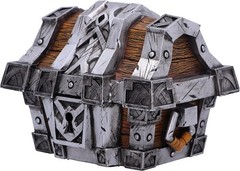 Nemesis Now World of Warcraft Silverbound Treasure Chest Box 10.5cm, Resin, Silv