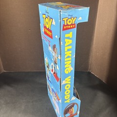 PULL-STRING TALKING WOODY VINTAGE ACTION FIGURE THINKWAY DISNEY NEW PIXAR VTG