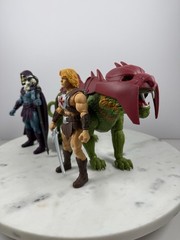 Lot of 3 MOTU Masters of the Universe 2026 Movie Core He-Man Cringer Skeletor