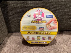 Zuru 5 Surprise Toy Mini Brands Gold Rush Sealed Box of 24 + Collector’s Case