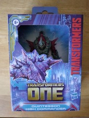 Transformers One Quintesson High Commander Deluxe Figure: New, Sealed, NIB
