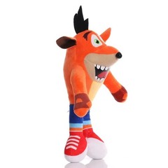 26cm New Crash Bandicoot Stuffed Plush Toys Crazy Trilogy Series Anime Figure Do