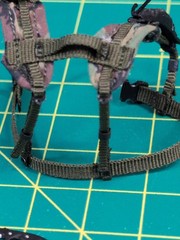 Crazy Figure 1/12 Scale Adjustable Tactical Harness & Knife 6″ Figure “NEW*
