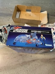Vintage Shadow Strikers Hurricane Scout Plane X-Ray Tracer Kenner 1990 complete