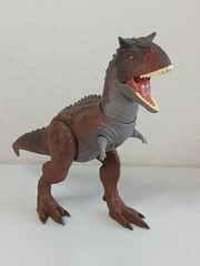 Mattel JURASSIC WORLD Camp Cretaceous Carnotaurus Movement & Sound Used