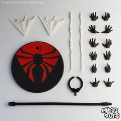 New CT Toys Mess Toys Superior Spiderman Octopus Spider Action Figure Boxed