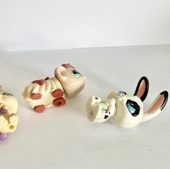 LPS Rabbit Guinea Pig Lot #1845 Purple Rabbit #2261 Guinea Pig Magic Motion PP4