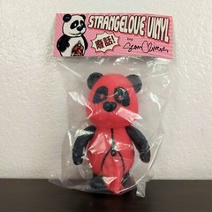 StrangeLove Panda Red Glow Vinyl Toy Bear Figure LE 100 Sean Cliver – IN HAND