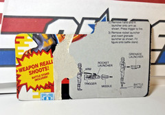 GI Joe Cobra BAT BATS v2 1991 *100% COMPLETE w/File Card, Near Mint!* Vintage