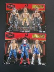 TNA GENESIS 2 – 3 PACK KURT ANGLE AJ STYLES SUICIDE STING JEFF JARRETT SAMOA JOE