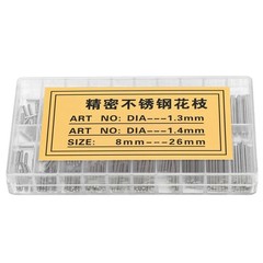 1.3MM/1.4MM 8‑26MM Watch Bracelet Pin Friction Bar Assortment Watch Repairing