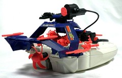 1993 G.I.Joe GI Joe Battle Corps SHARK 9000 with CUTTER Complete No Blueprints