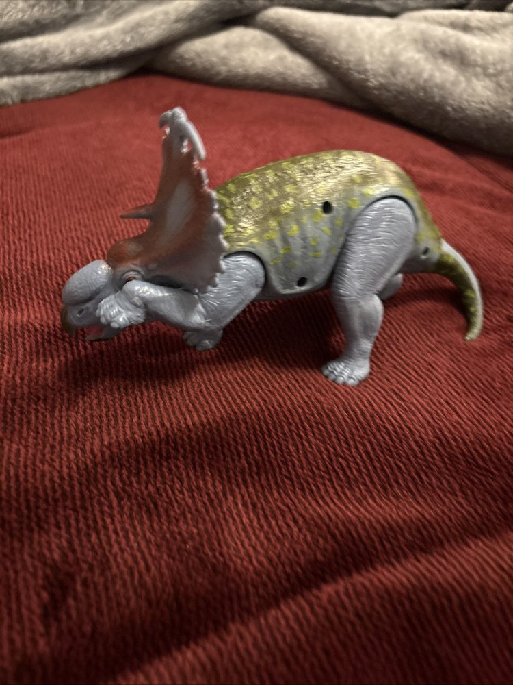 Pachyrhinosaurus Poseable Dino Dinosaur Toy Figure Kid Galaxy Blue Green Animal