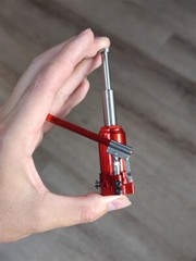 New 1/10 Scale Mini Metal Hydraulic Jack Model Can Be Used /Lift 30kg In stock
