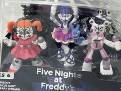 Five Nights At Freddy’s Sister Location Hero World Figure Set Series 6 FNAF READ