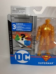 Spin Master DC Heroes Unite Superman Gold Chase 4″ figure NEW