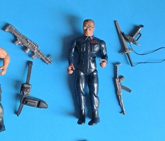 Vintage 1986 Coleco Rambo Force Of Freedom Action Figure lot