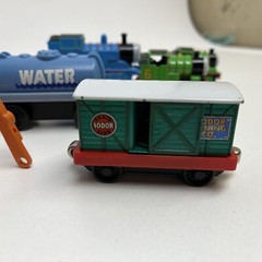 Thomas Friends Train Lot, Die cast & Plastic , Box Cars Vintage 🔥 MAKE OFFER