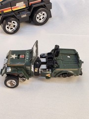 Vintage Lot Of 3 Transformer Vehicles 1980’s Bandai, G1 Autobots Jeep, Yonezawa