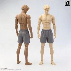 Mirrfig MF001 1/12 Male Lean Thin Joint Body 16.2cm Flexible Yellow 6″ Figure