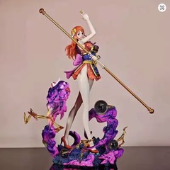Handmade One Piece Samurai NAMI Lightning Oni Island Anime Action Figure Statue