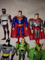Huge Action Figure Lot of 15 DC Universe Justice League Unlimited 4″ Blue Beetle