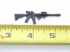 Custom 1:18 Scale HK416 Tactical Assault Rifle Weapons Set for 4″ GI JOE ARAH