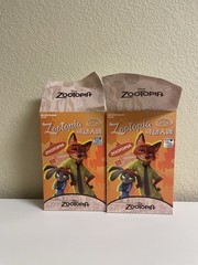 Disney Morstorm Art Toys Zootopia Judy Hopps & Nick Wild Cops 2 Piece Figure Lot