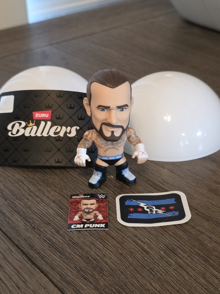 CM Punk WWE Ballers Series 1 Target Exclusive Action Figure Blind Box Zuru