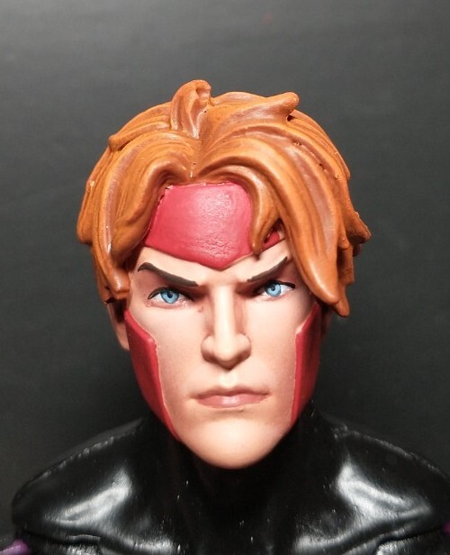 HEAD ONLY Marvel Legends Custom painted Image Youngblood Shaft WILDCATS SPARTAN