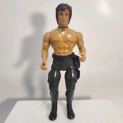 Vintage 1985 Force of Freedom John Rambo 6″ Toy Action Figure Anabasis Coleco