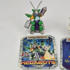 Medabots Action Figure Lot 7 Hasbro Takara Tomy 2.5” Mini Figures With Cards