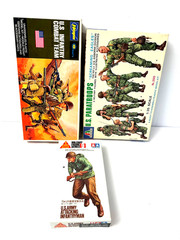 ITALAEREI 1:35 HASEGAWA 1/72 TAMIYA 1/25 MINIATURE U.S. SOLDIERS