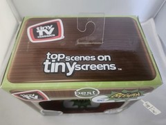 Batman “Tiny TV Classics” Real Working TV & Remote Top Scenes Classic Batman NEW