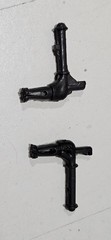 1984 Killer W.H.A.L.E. repro vertical vane set In Black Plus Missle Box Arms