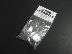 STAR WARS ACTION FIGURE DISPLAY STAND FOR VINTAGE FIGURES CLEAR X 40 T1c