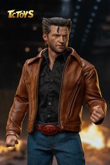 1:6 Wolverine Logan Man Head Hands Clothes For 12″ Male Action Figure Body Toys