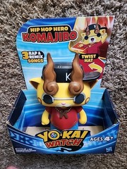 Yokai Hip Hop Hero Komajiro 2016 DJ Rap Remix Music Figure Yo-Kai Watch Funko