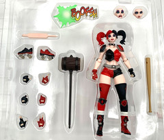 AMAZING YAMAGUCHI HARLEY QUINN No.015 KAIYODO REVOLTECH Action Figure 2019 JAPAN