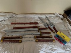 TMNT foam weapons and Masks
