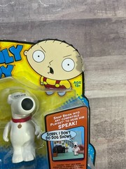Family Guy Brian Action Figure Crazy Interaction World Dog Animated TV 2011 F3