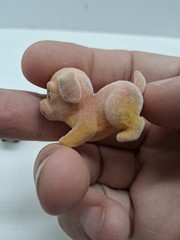 Three Vintage Puppy In My Pocket Figures, Gabby Chihuahua, Brown Lab