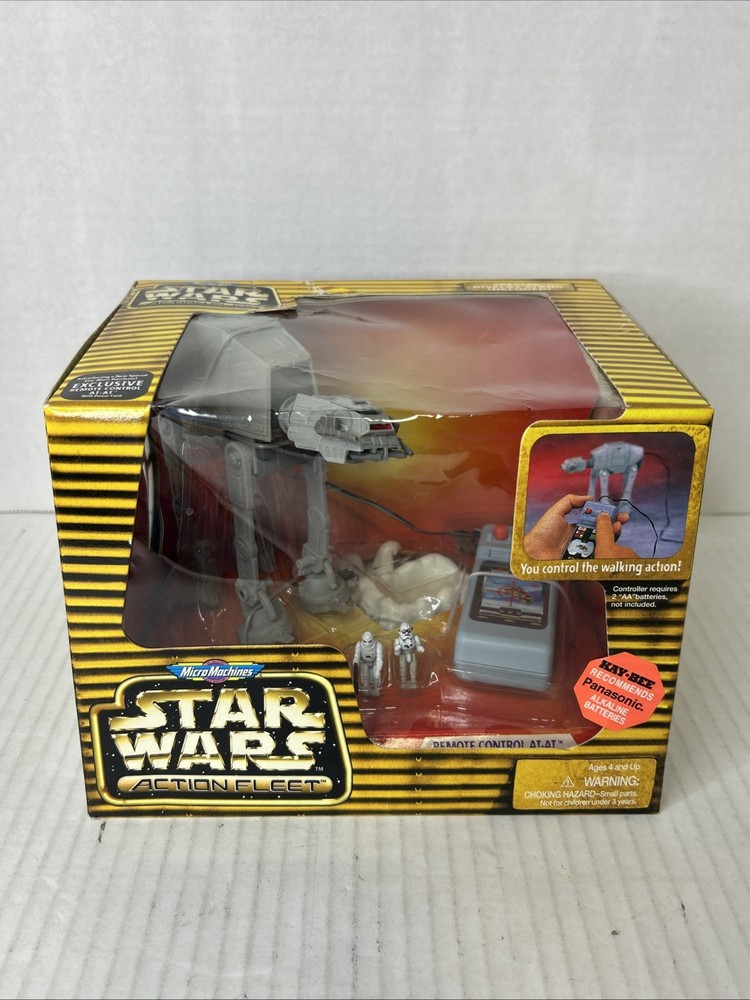 Micro Machines Star Wars Action Fleet REMOTE CONTROL AT-AT [Galoob, 1996] F4
