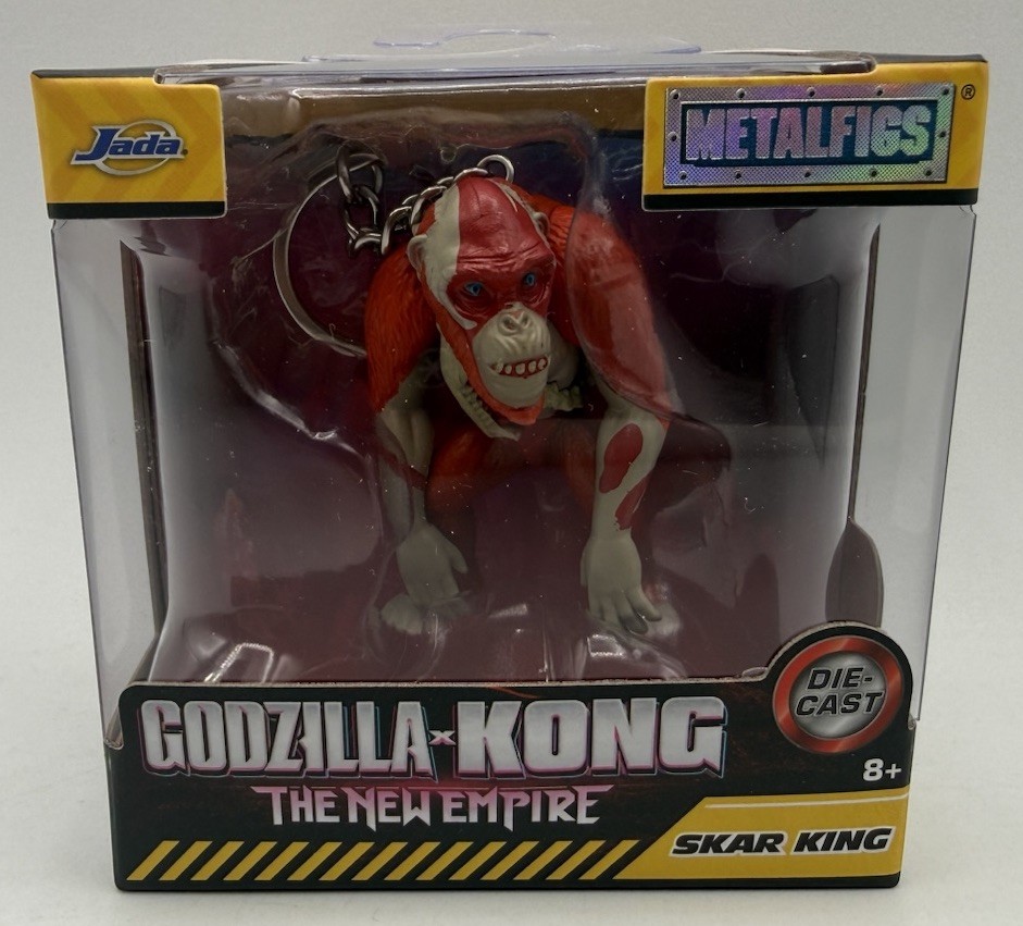 Godzilla X Kong The New Empire Skar King Jada Metalfigs Keychain